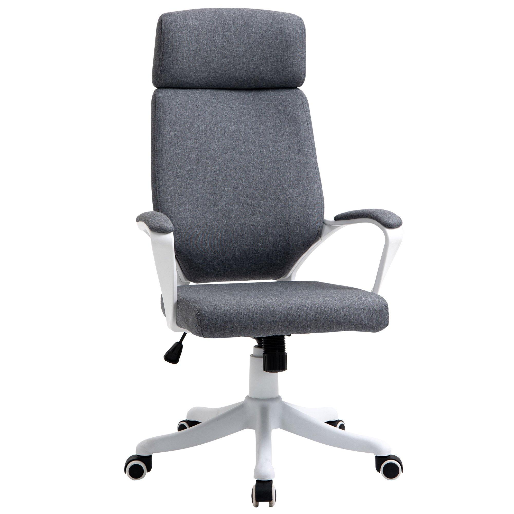 High Back Swivel Office Chair with Lumbar Back Support